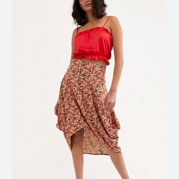 Free People Dresses & Skirts - Free People Callista Floral Skirt